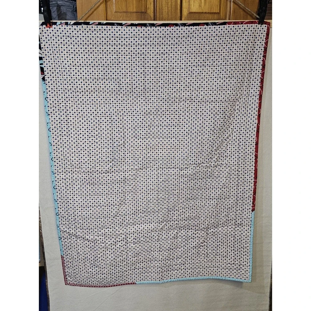 Nautical Quilt 34x44‎ Toddler/Crib Size  Classic Usa